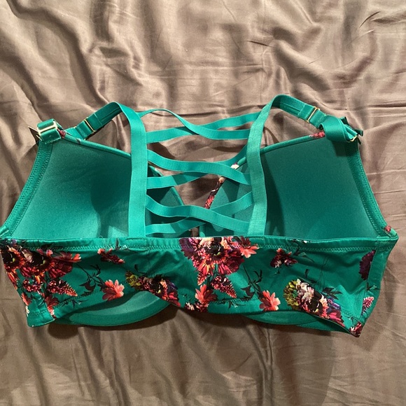 Cacique Seriously Sexy Boost Plunge front closure bra 38DD - Picture 8 of 9